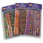 Greenbrier International Halloween Pencils, #2 HB Lead, Assorted Colors, 24 Count, 2 Pack