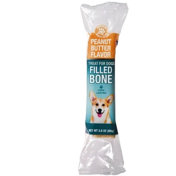 Greenbrier Kennel Club Grain-Peanut Butter Filled Dog Bone Treat