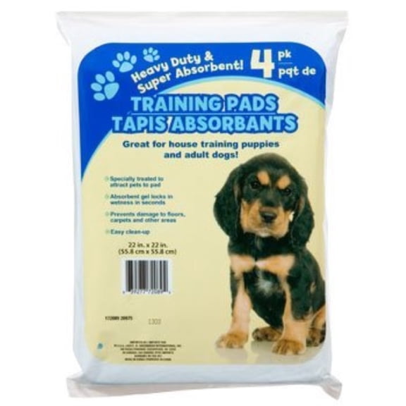 paw print training pads by greenbrier