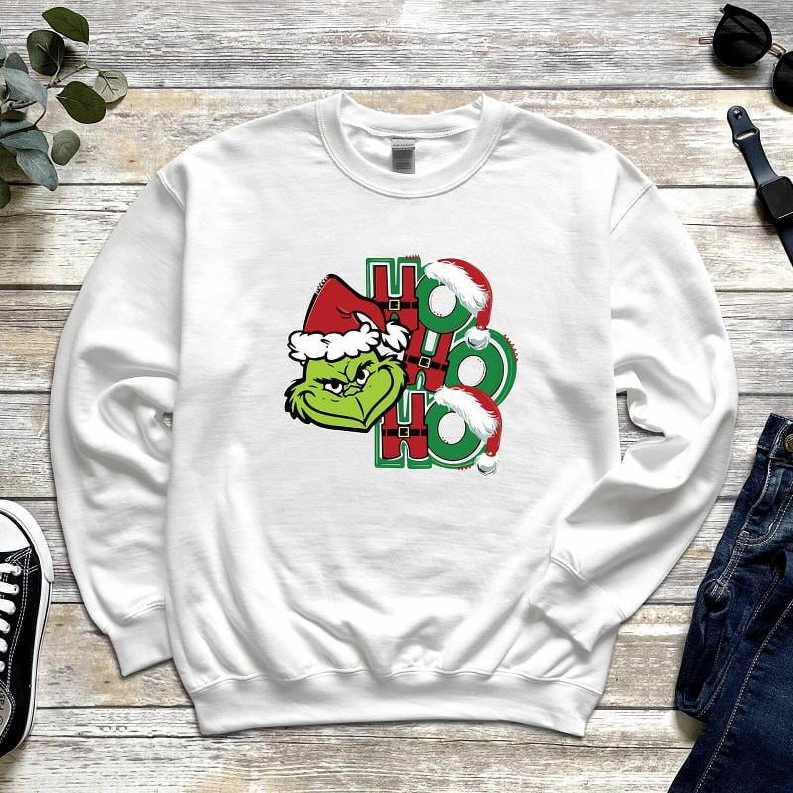 Greenchmas 2024 Santa Christmas . Ho Ho Ho . Family Christmas Fitted