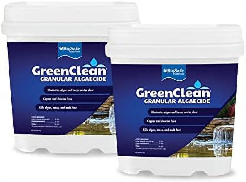 Greenclean Granular Algaecide, 8 Lbs, String Algae Control For Koi