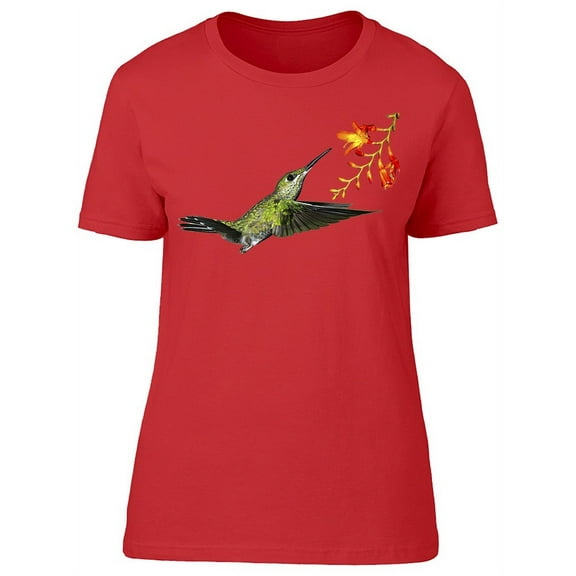Greencrown Brilliant Hummingbird T-Shirt Women -Image by Shutterstock, Female x-Large