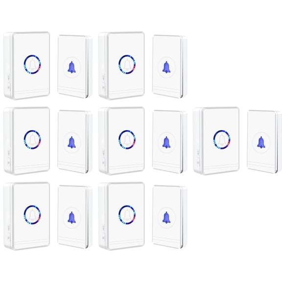 Greencycle Door Bell Ringer Wireless,Wireless Doorbells for Home,Doorbell Wireless,48 Ringtones,433M Hz Ultra Long Range Transmission,IP66 Waterproof,Suitable for Home, Classroom, Store,1PK