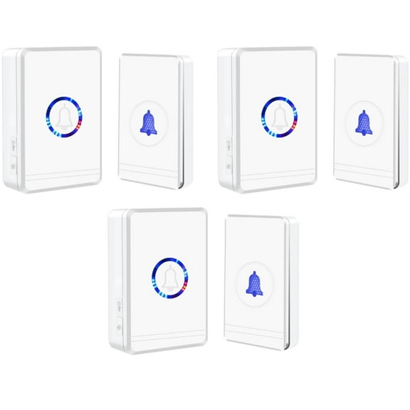 Greencycle Door Bell Ringer Wireless,Wireless Doorbells for Home,Doorbell Wireless,48 Ringtones,433M Hz Ultra Long Range Transmission,IP66 Waterproof,Suitable for Home, Classroom, Store,1PK