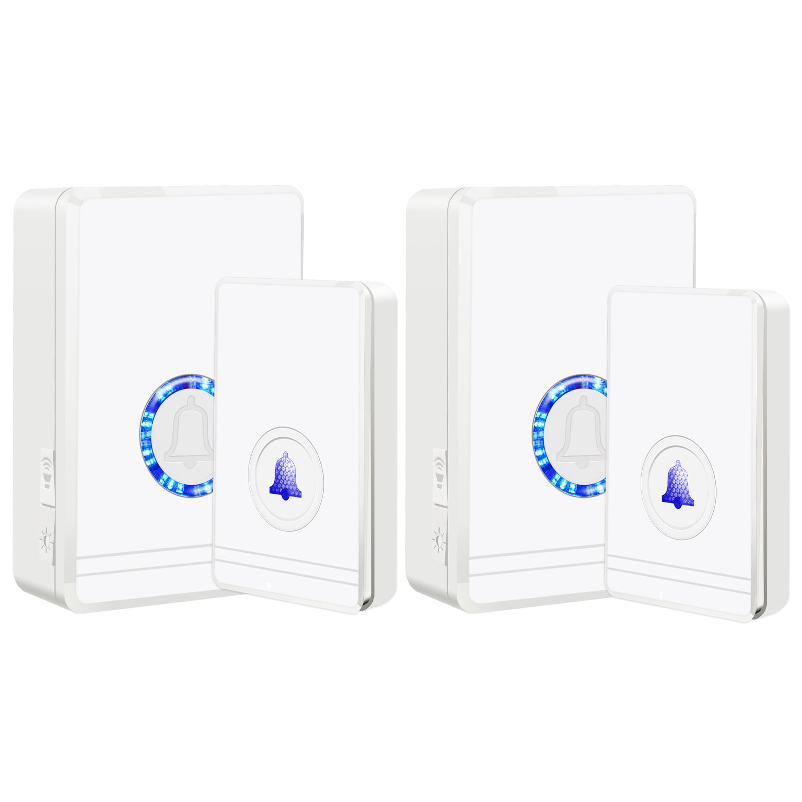 Greencycle Door Bell Ringer Wireless,Wireless Doorbells for Home,Doorbell Wireless,48 Ringtones,433M Hz Ultra Long Range Transmission,IP66 Waterproof,Suitable for Home, Classroom, Store,1PK