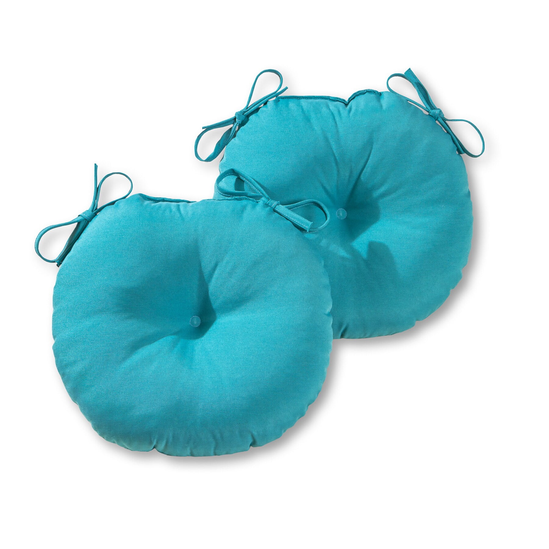 Greendale Home Fashions 15inch Round Outdoor Bistro Chair Cushions