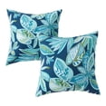 thumbnail image 1 of Greendale Home Fashions 17'' x 17'' Reversible Outdoor Throw Pillow, Set of 2, Botanical Crestwood, 1 of 5