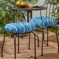 thumbnail image 1 of Greendale Home Fashions 18'' Outdoor Bistro Chair Cushion, Set of 2, 1 of 7