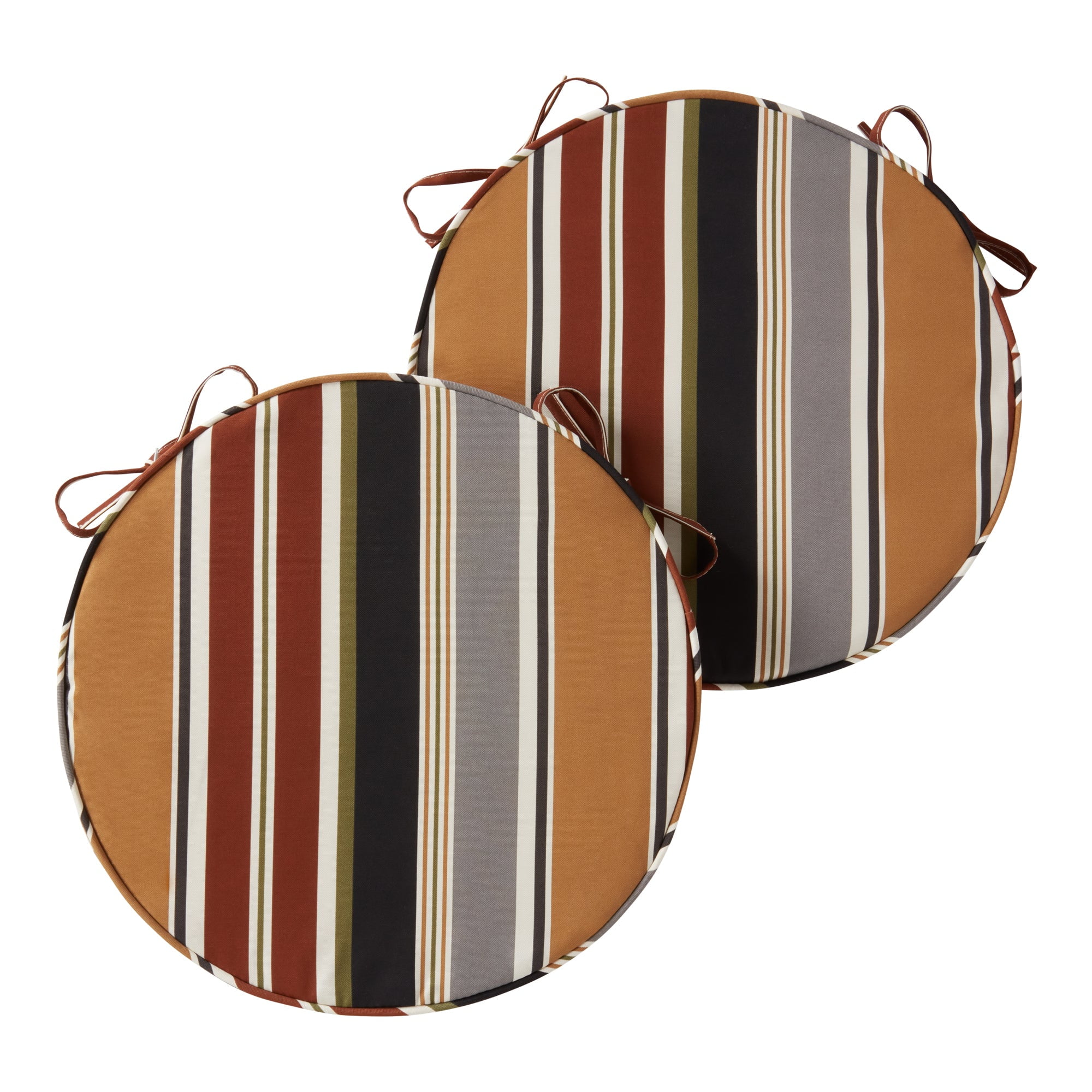 Greendale Home Fashions 44-in x 17-in Kinnabari Patio Bench Cushion