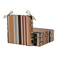 thumbnail image 1 of Greendale Home Fashions 18 x 18 in. Brick Stripe Outdoor Dining Seat Cushion (4-Pack), 1 of 6