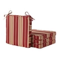 thumbnail image 1 of Greendale Home Fashions 18 x 18 in. Roma Stripe Outdoor Dining Seat Cushion (4-Pack), 1 of 71