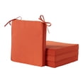 thumbnail image 1 of Greendale Home Fashions 18 x 18 in. Rust Outdoor Dining Seat Cushion (4-Pack), 1 of 6