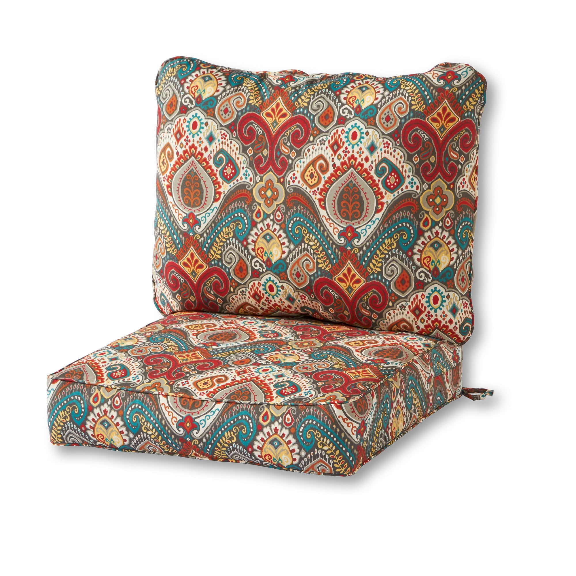Greendale Home Fashions 24 x 24 in. Asbury Park Premium 2-Piece Deep Seat Cushion Set