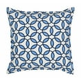 thumbnail image 1 of Greendale Home Fashions 20" x 20" Blue Rings Cotton Canvas Decorative Pillow, 1 of 4