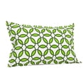 thumbnail image 1 of Greendale Home Fashions 22" x 14" Green Rings Cotton Canvas Decorative Pillow, 1 of 4
