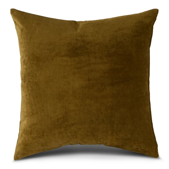 Greendale Home Fashions 24-in Juniper Velvet Throw Pillow Cover