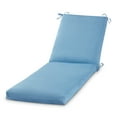 thumbnail image 1 of Greendale Home Fashions 73 x 23 in. Denim Outdoor Chaise Cushion, 1 of 8