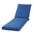 thumbnail image 1 of Greendale Home Fashions 73 x 23 in. Marine Blue Outdoor Chaise Cushion, 1 of 8