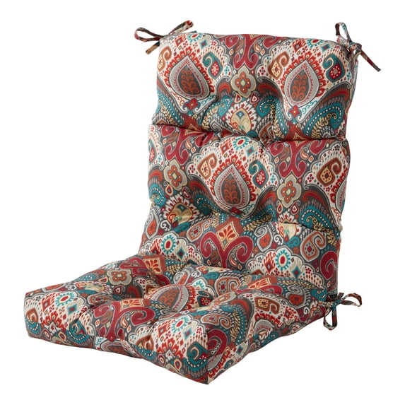 Greendale Home Fashions Outdoor 44'' x 22'' High Back Chair Cushion, Asbury Park