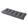 thumbnail image 1 of Sunbrella Canva Coal 51 x 18 in. Outdoor Bench Cushion by Greendale Home Fashions, 1 of 8