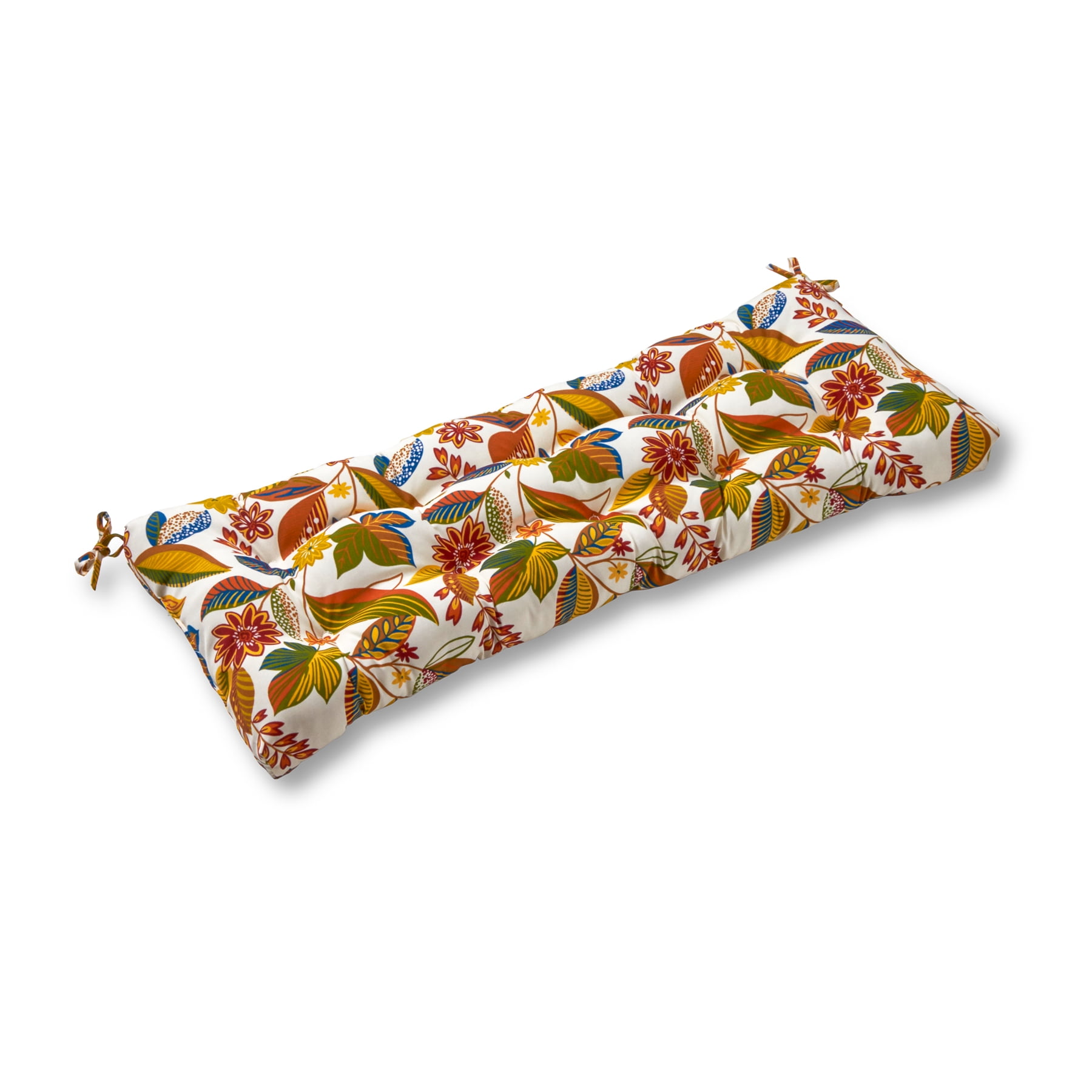 Esprit Floral Tufted Outdoor Bench & Swing Cushion 44" x 17"