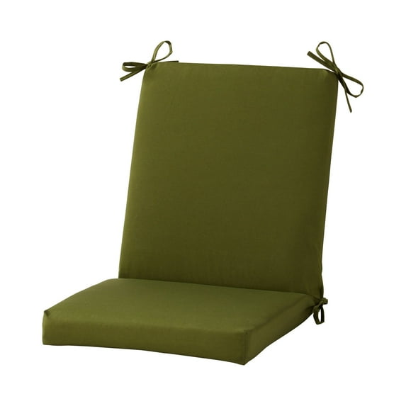 Greendale Home Fashions Outdoor High Back Chair Pad, Hunter