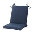 thumbnail image 1 of Greendale Home Fashions Outdoor High Back Chair Pad, Navy, 1 of 7