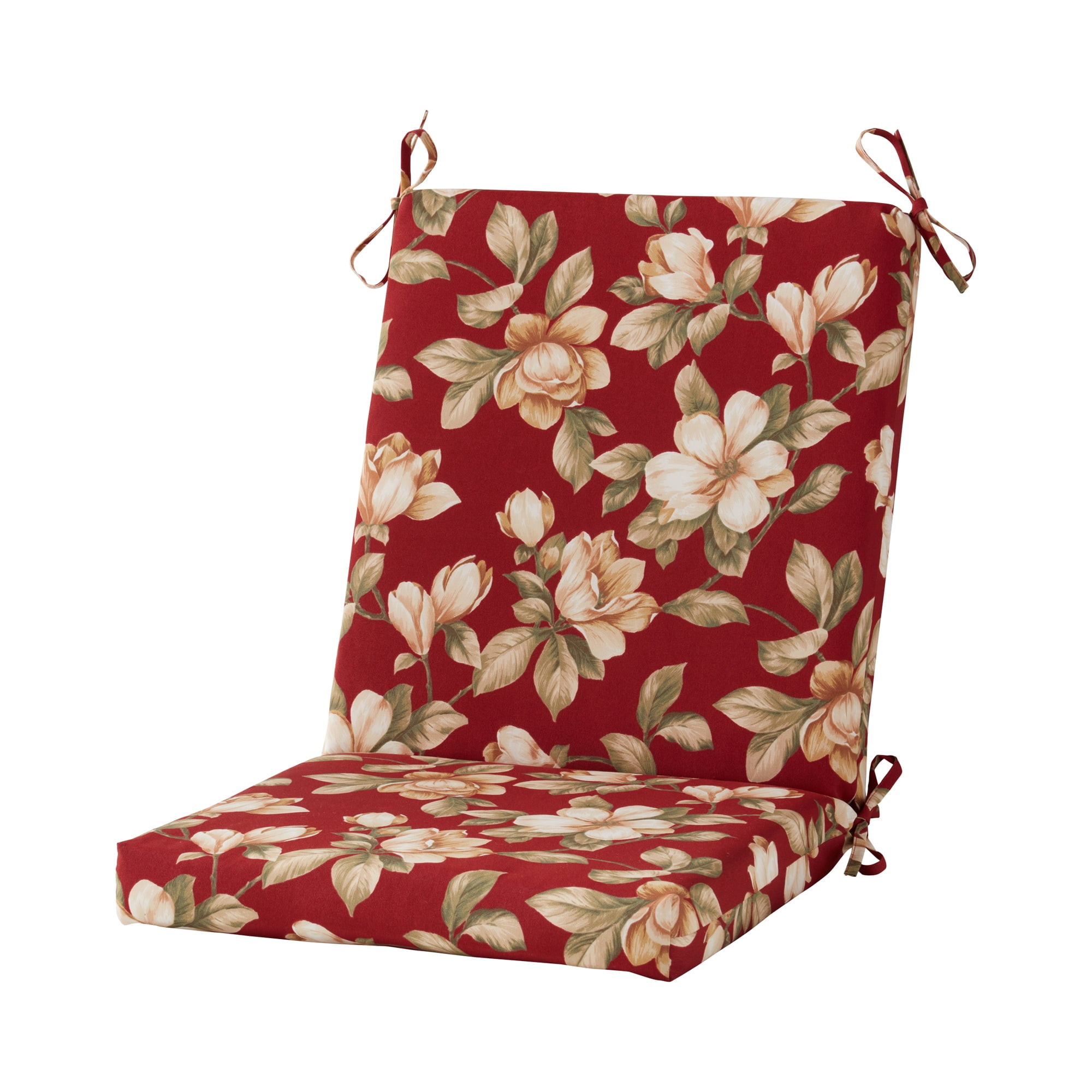 Greendale Home Fashions Outdoor 43'' x 20'' High Back Chair Pad, Roma ...