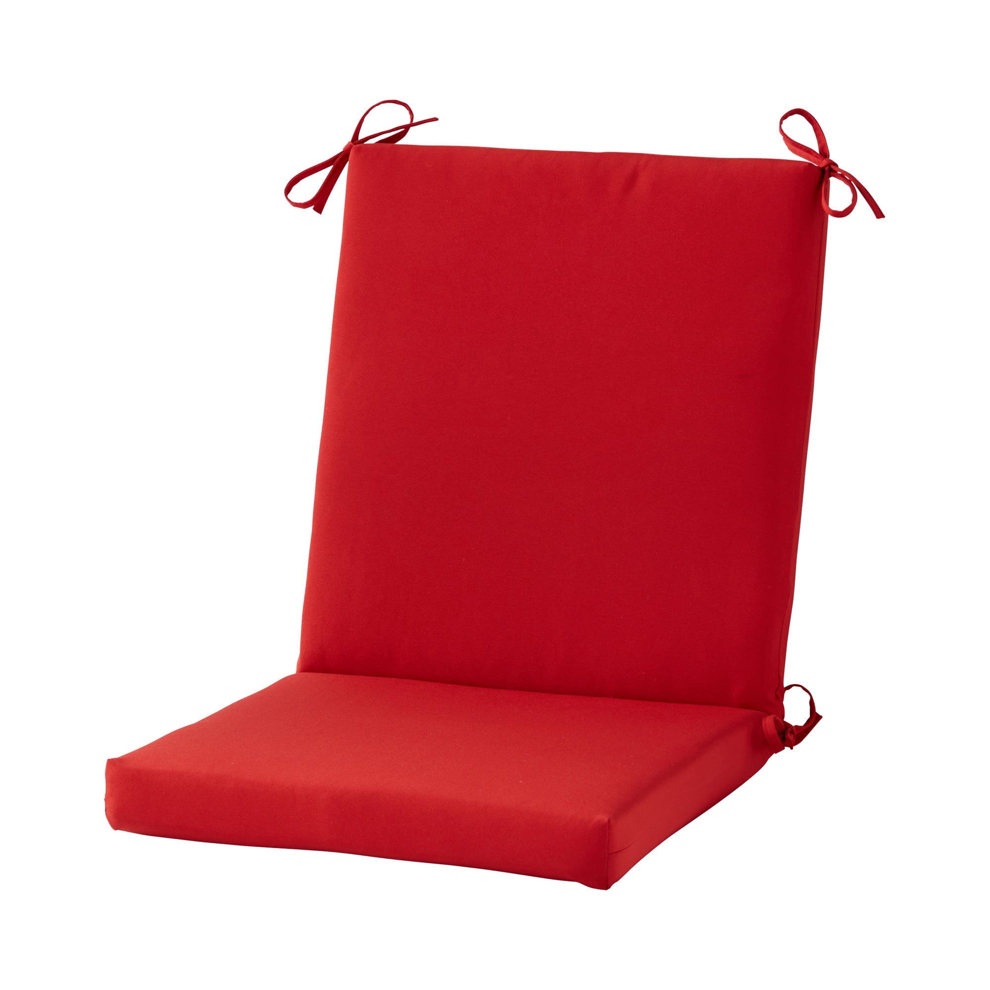 Greendale Home Fashions Outdoor 43'' x 20'' High Back Chair Pad, Salsa ...