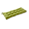 thumbnail image 1 of Greendale Home Fashions Hunter Green Ikat 44 x 17 in. Outdoor Bench Seat Cushion, 1 of 8