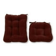 thumbnail image 1 of Greendale Home Fashions Hyatt Burgundy 2-Piece Rocking Chair Cushion Set, 1 of 4