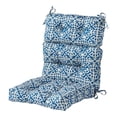 thumbnail image 1 of Greendale Home Fashions Outdoor 44'' x 22'' High Back Chair Cushion, Indigo, 1 of 8