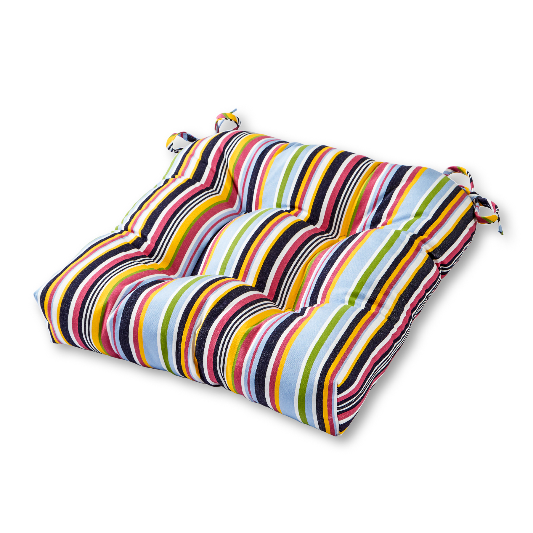 Greendale Home Fashions Malibu Stripe Outdoor 20'' Sunbrella Fabric Chair Cushion - image 1 of 2