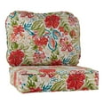 thumbnail image 1 of Greendale Home Fashions Outdoor 2-Piece Reversible Deep Seat Cushion Set, Breeze Floral, 1 of 6