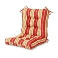 thumbnail image 1 of Greendale Home Fashions Outdoor Tufted 42'' x 21'' Chair Cushion, Roma Stripe, 1 of 9