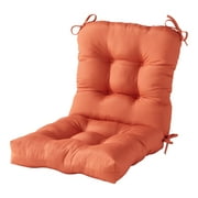 Greendale Home Fashions Outdoor Tufted 42'' x 21'' Chair Cushion, Russet Floral