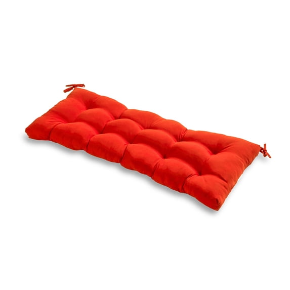 Greendale Home Fashions Salsa 51 x 18 in. Outdoor Reversible Tufted Bench Cushion