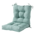 thumbnail image 1 of Greendale Home Fashions Seaglass 42 x 21 in. Outdoor Reversible Tufted Chair Cushion, 1 of 8