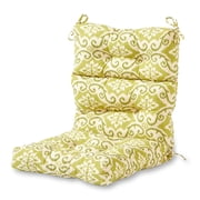 Greendale Home Fashions Outdoor 44'' x 22'' High Back Chair Cushion, Shoreham Ikat