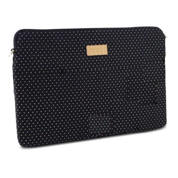 Greene + Gray Sleeve Case with Strap for Microsoft Surface Pro, Black