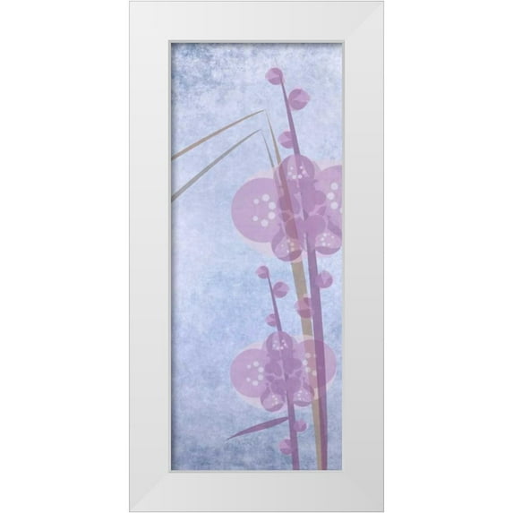Greene, Taylor 10x18 White Modern Wood Framed Museum Art Print Titled - Orchids 1