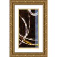 thumbnail image 1 of Greene, Taylor 11x18 Gold Ornate Wood Framed with Double Matting Museum Art Print Titled - OPALA  PANEL II, 1 of 4