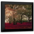 thumbnail image 1 of Greene, Taylor 12x12 Black Modern Framed Museum Art Print Titled - Crimson Forest Floor B, 1 of 5