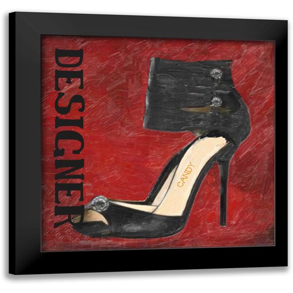 Greene, Taylor 12x12 Black Modern Framed Museum Art Print Titled - Designer Candy