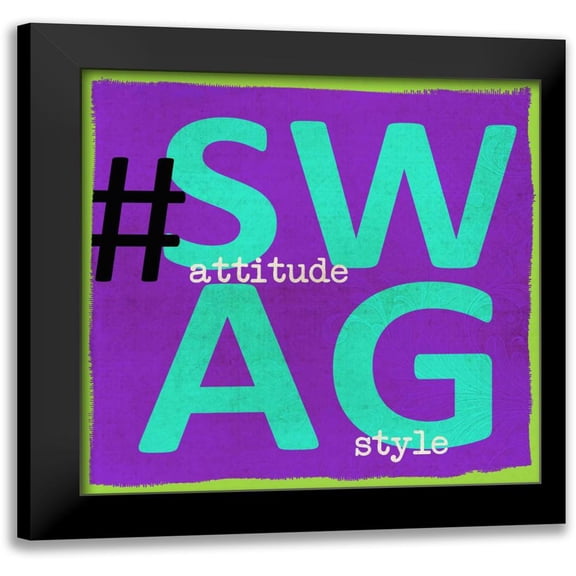 Greene, Taylor 12x12 Black Modern Framed Museum Art Print Titled - SWAG