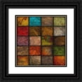 thumbnail image 1 of Greene, Taylor 12x12 Black Ornate Wood Framed with Double Matting Museum Art Print Titled - Blocks Study 1, 1 of 4