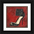 thumbnail image 1 of Greene, Taylor 12x12 Black Ornate Wood Framed with Double Matting Museum Art Print Titled - Fashion Patch S1, 1 of 4