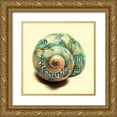 thumbnail image 1 of Greene, Taylor 12x12 Gold Ornate Wood Framed with Double Matting Museum Art Print Titled - Jeweled Shell 1, 1 of 4