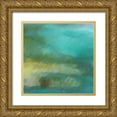 thumbnail image 1 of Greene, Taylor 12x12 Gold Ornate Wood Framed with Double Matting Museum Art Print Titled - WATERCOLOR DREAM III, 1 of 4