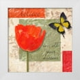 thumbnail image 1 of Greene, Taylor 12x12 White Modern Wood Framed Museum Art Print Titled - Believe Poppy, 1 of 4